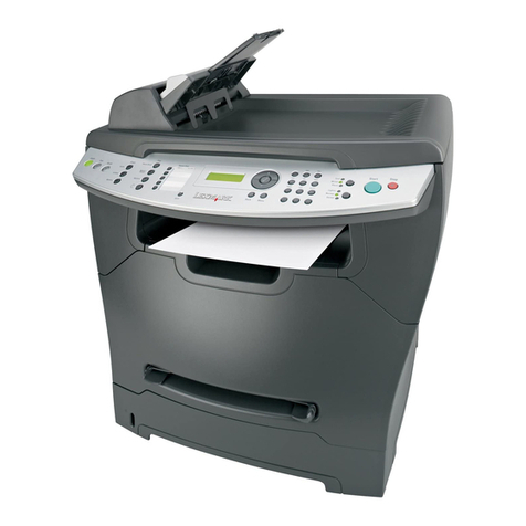Lexmark X340 User manual