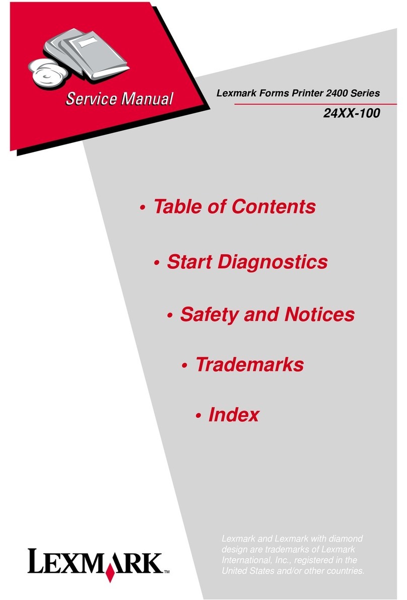 Lexmark Forms Printer 24xx-100 Series User manual