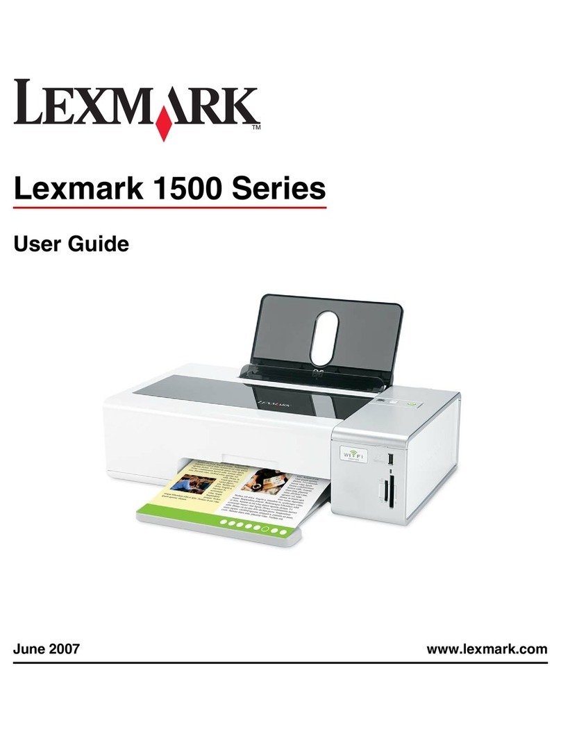Lexmark 1500 Series User manual
