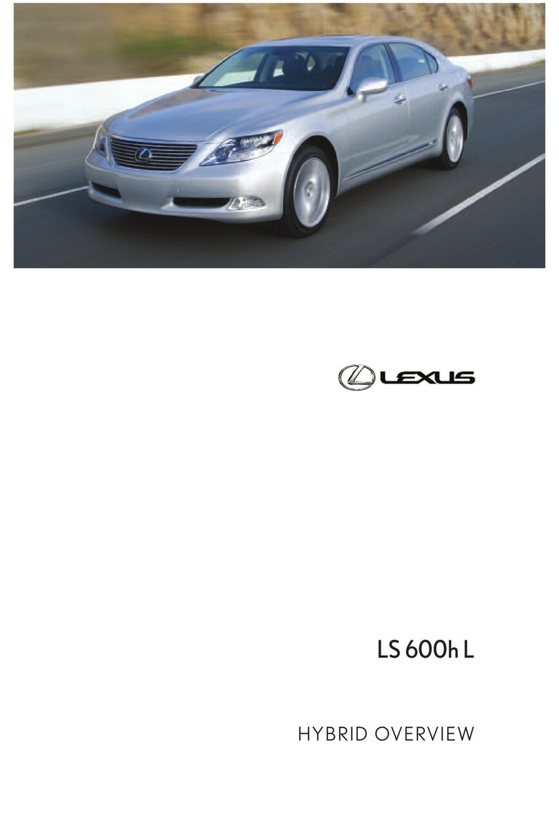 Lexus LS 600h L Installation guide Lexus LS 600h L Installation guide
