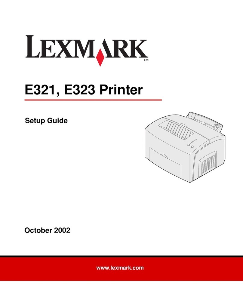 Lexmark E321 User manual