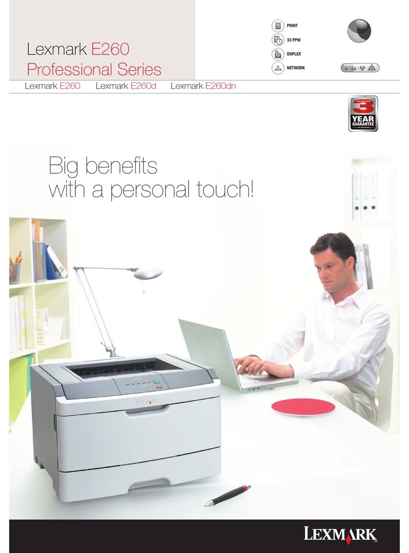 Lexmark E260 Series User manual