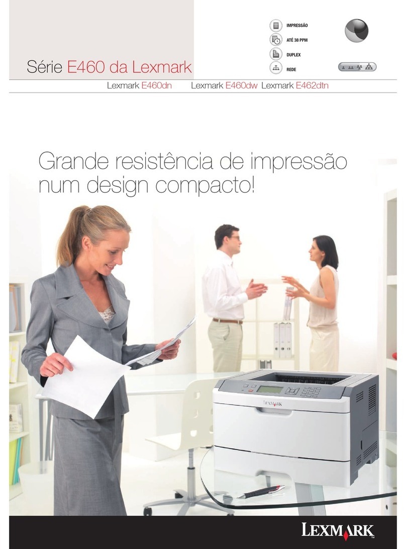 Lexmark SERIES E460DN User manual Lexmark SERIES E460DN User manual