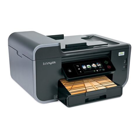 Lexmark Pro900 Series User manual Lexmark Pro900 Series User manual