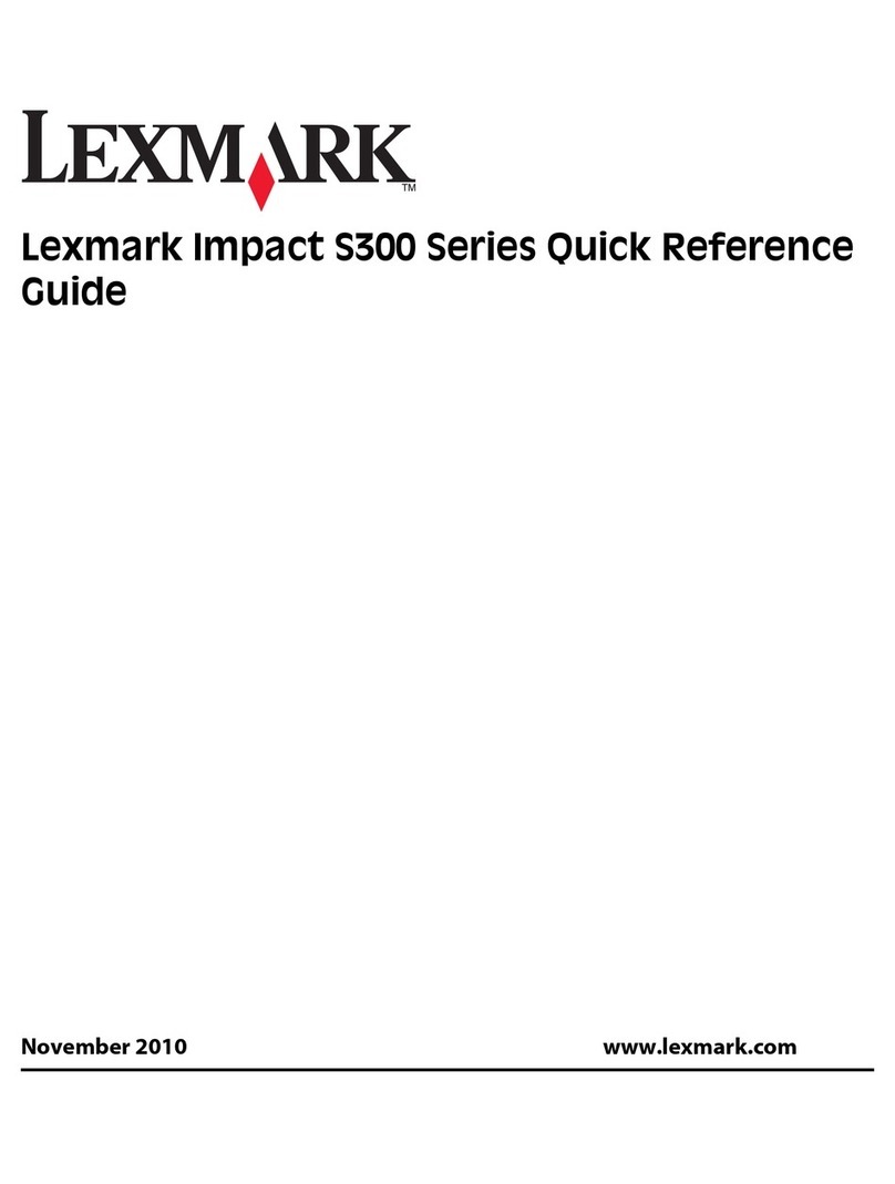 Lexmark S300 User manual