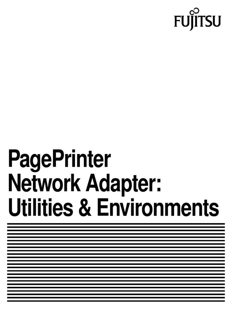 Fujitsu PagePrinter user manual