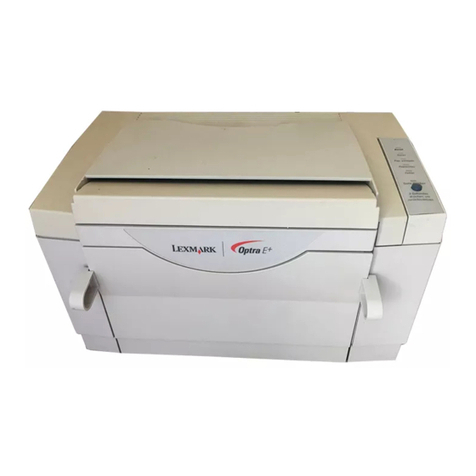 Lexmark Optra E 4026-0XX User manual