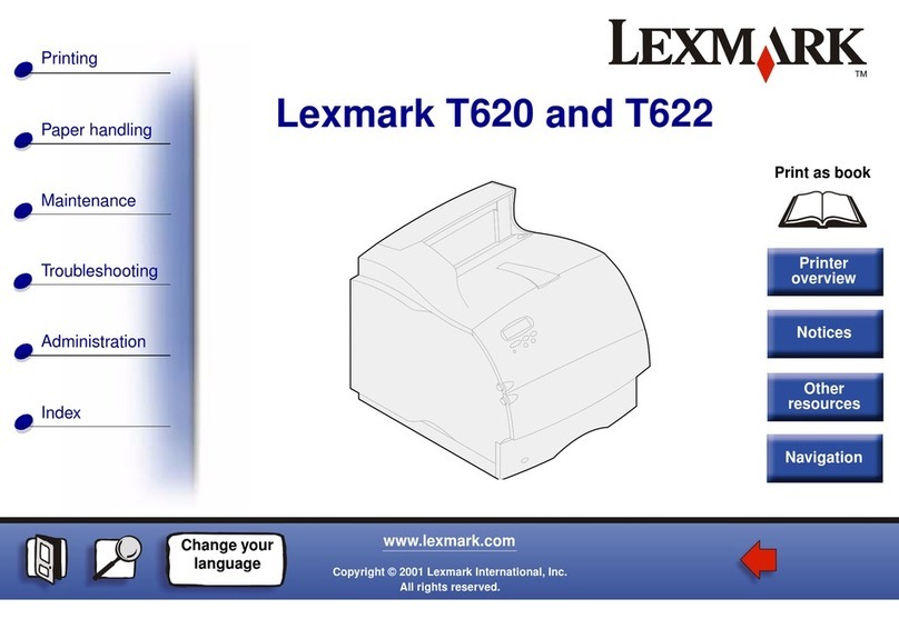 Lexmark T620 User manual