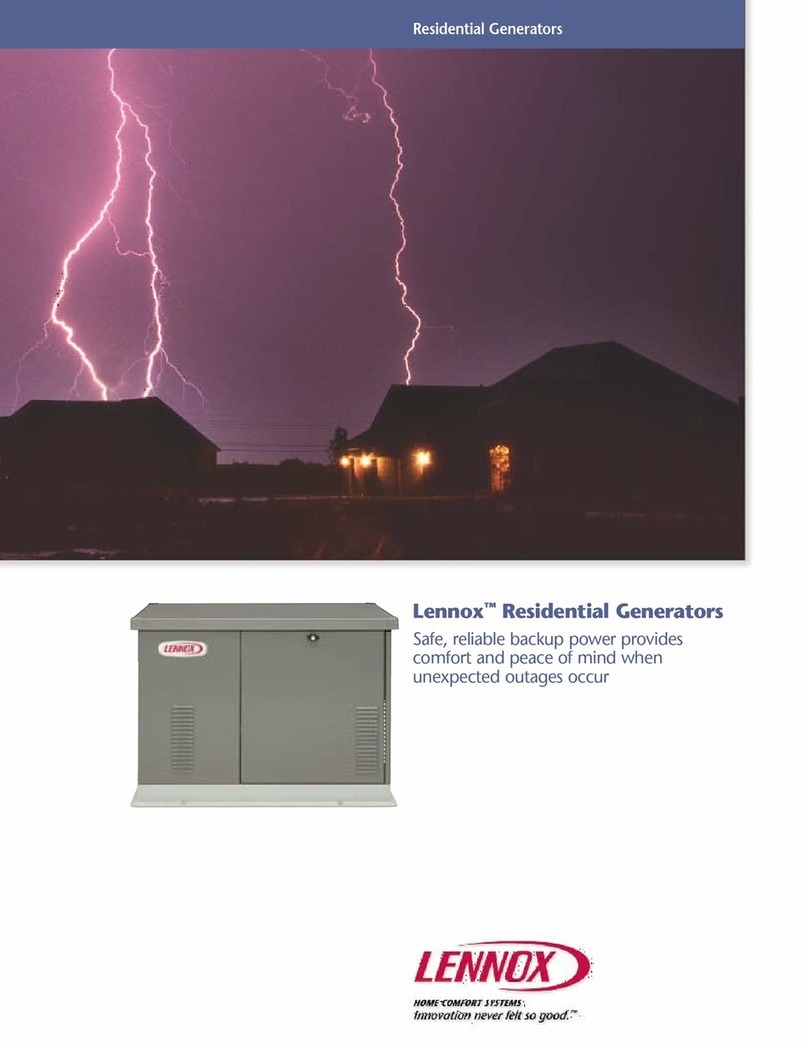 Lennox RGEN12 Brochure & specs