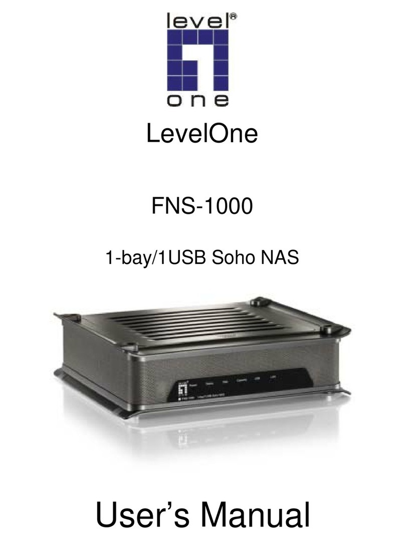 LevelOne FNS-1000 user manual