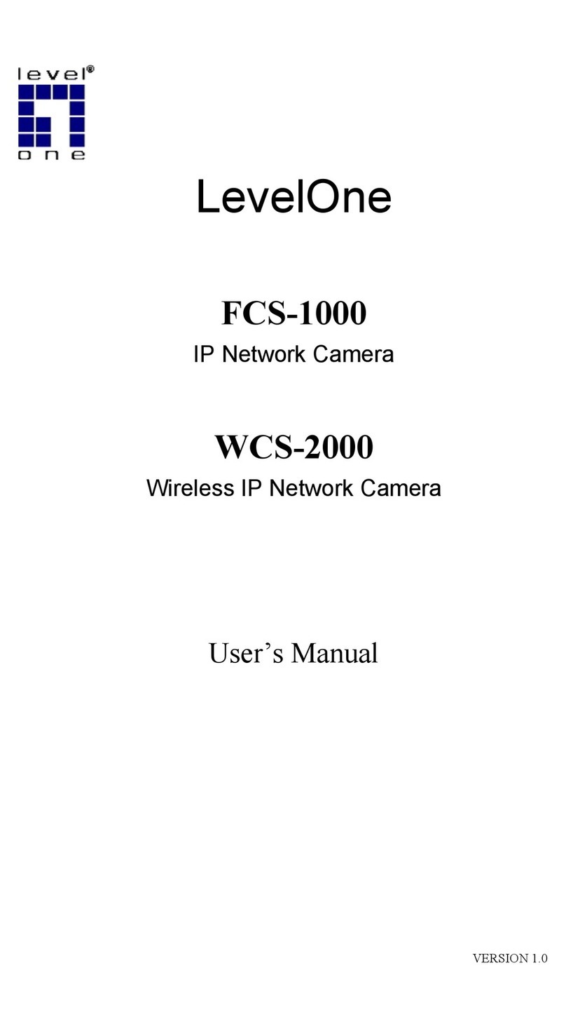 LevelOne FCS-1000 User manual