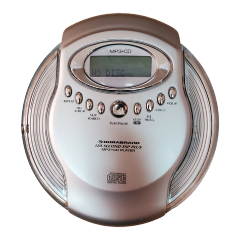 Durabrand CD-96 User manual