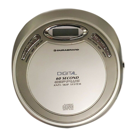 Durabrand CD-89 operating instructions