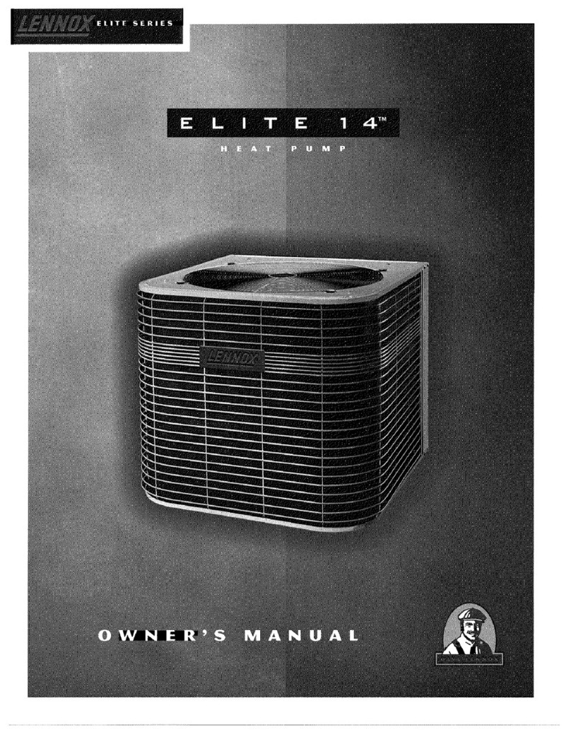 Lennox Elite 14 User manual
