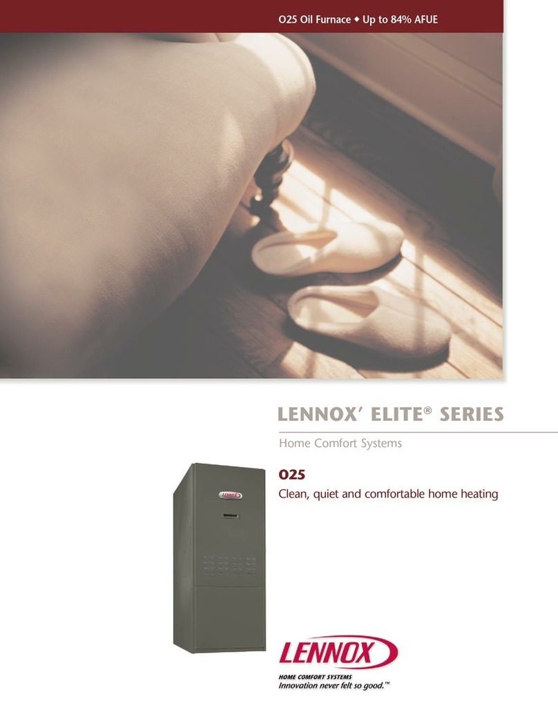 Lennox Elite O25 User manual