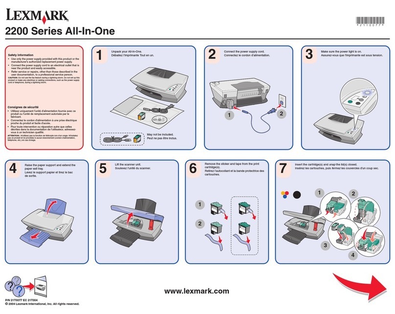 Lexmark 2200 Series User manual