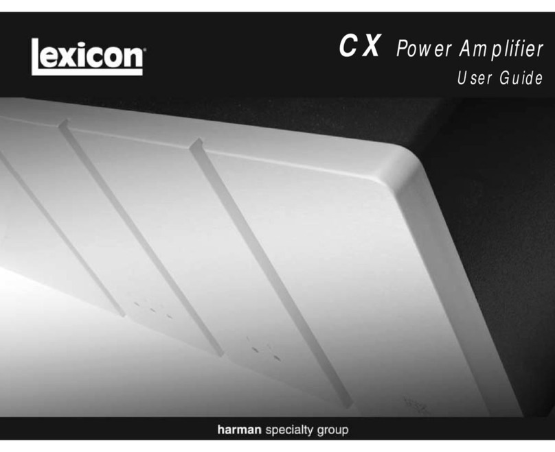Lexicon CX user guide