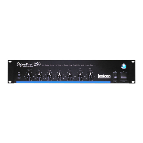 Lexicon Signature 284 user guide