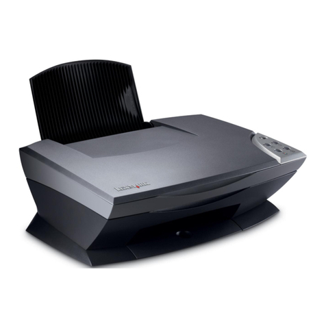 Lexmark X1100 Series User manual