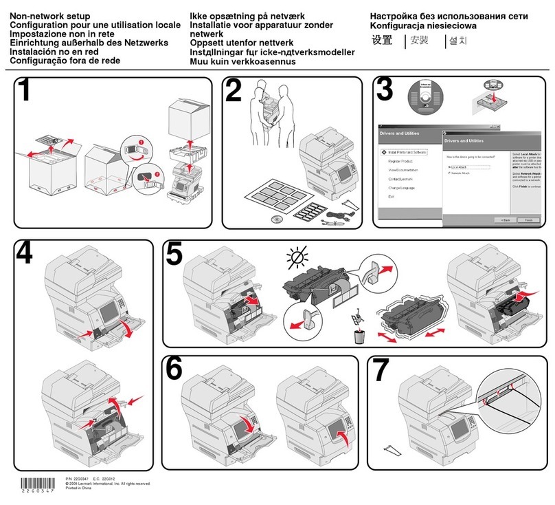 Lexmark All in One Printer User manual