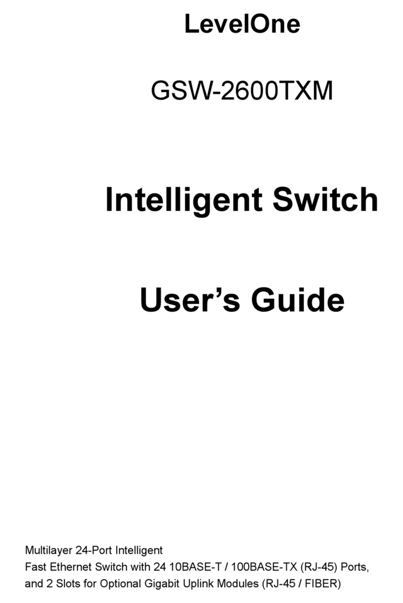 LevelOne GSW-2600TXM user guide