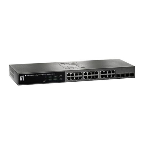 LevelOne GSW-2476 user manual