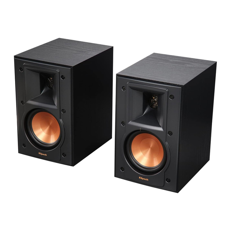 Klipsch REFERENCE Floorstanding Speaker owner's manual