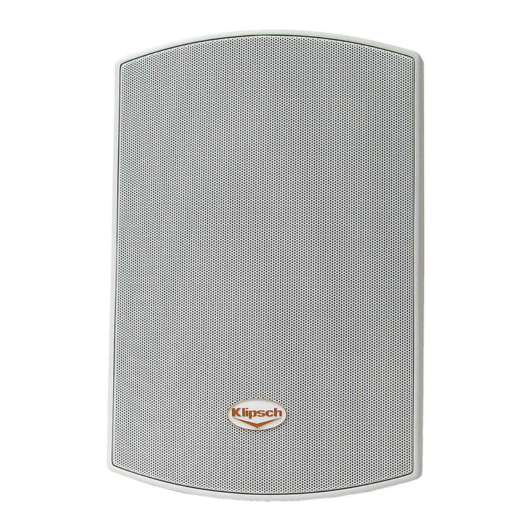 Klipsch AW-525 User manual