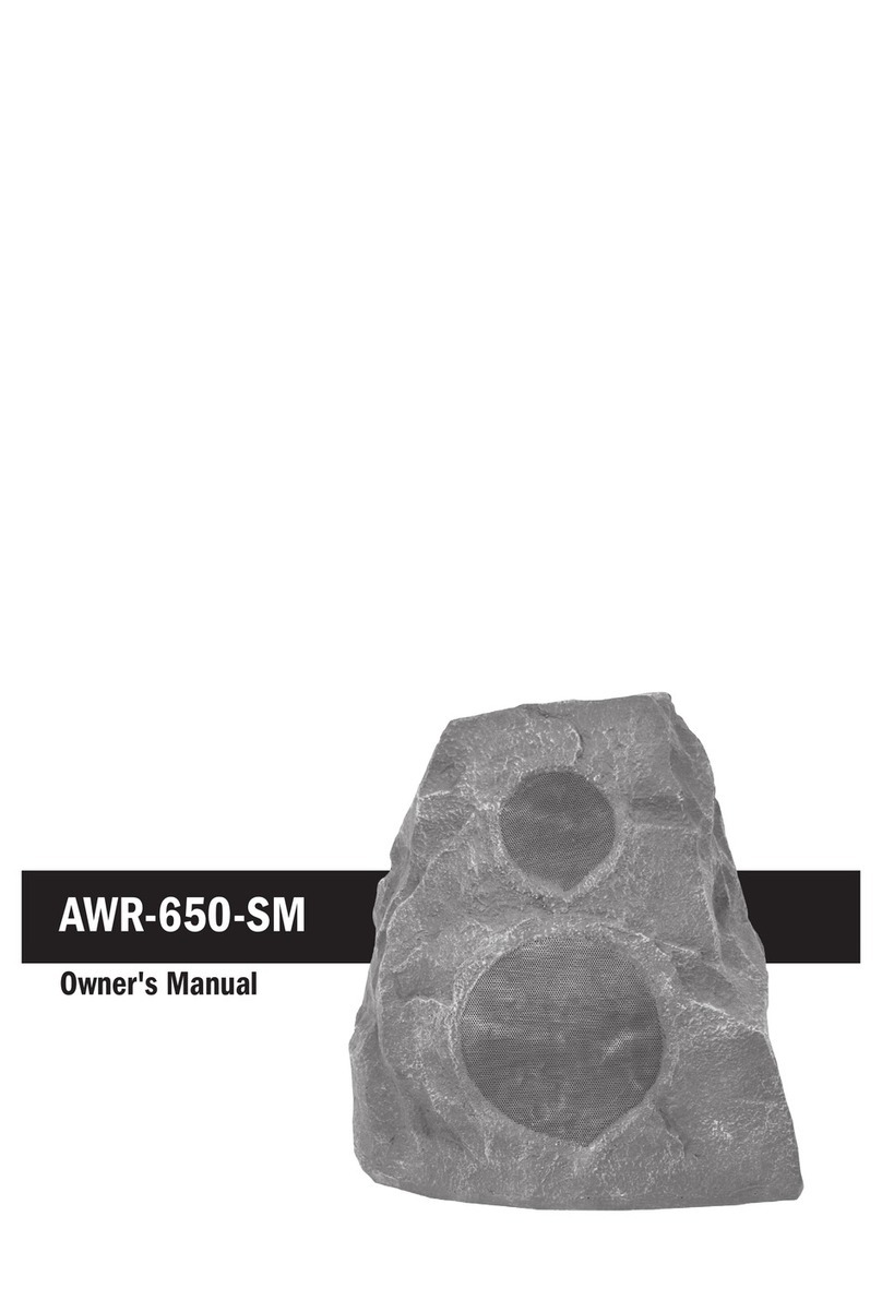 Klipsch AWR-650-SM User manual