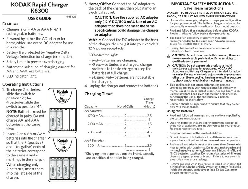 Kodak K6300 User manual