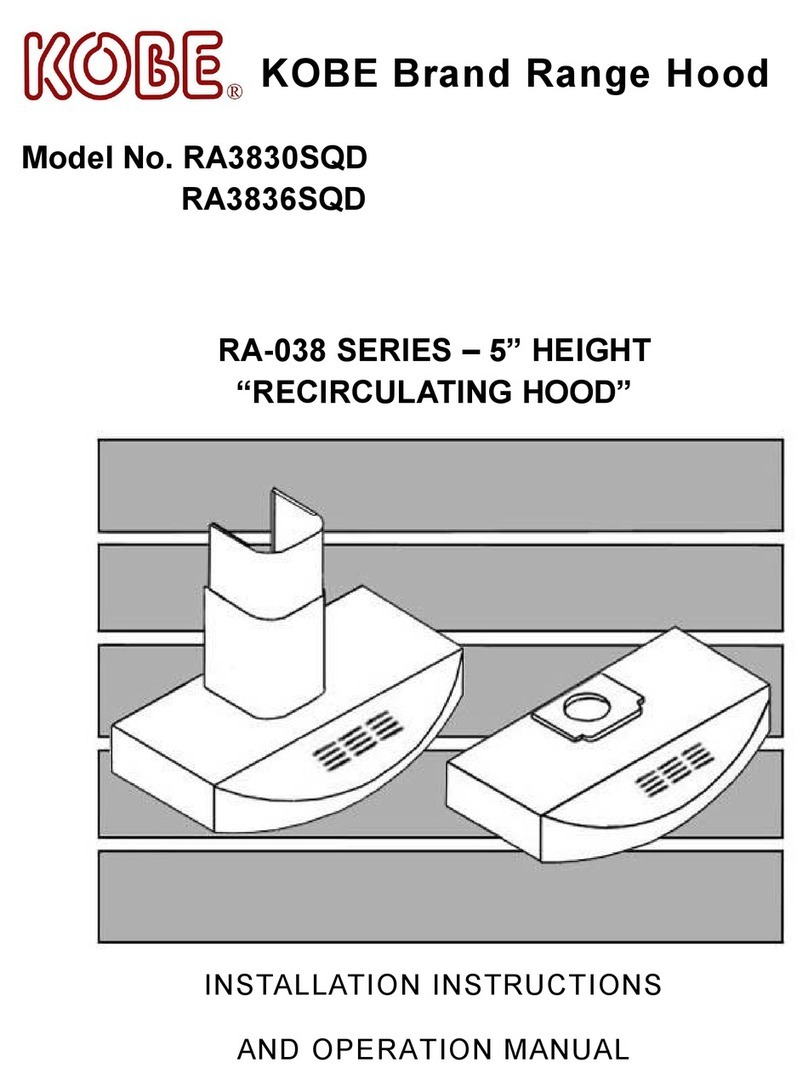 KOBE RA3830SQD Troubleshooting guide KOBE RA3830SQD Troubleshooting guide