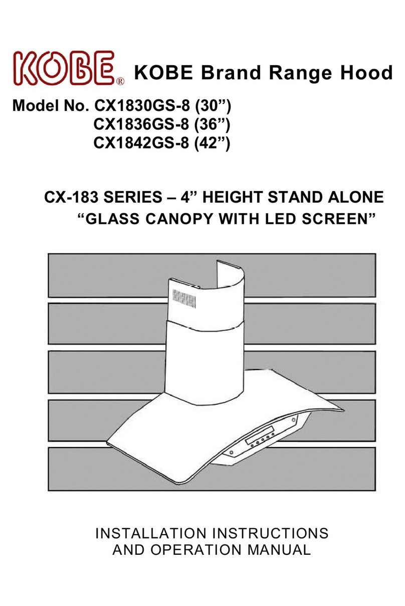 KOBE CX1842GS-8 Troubleshooting guide
