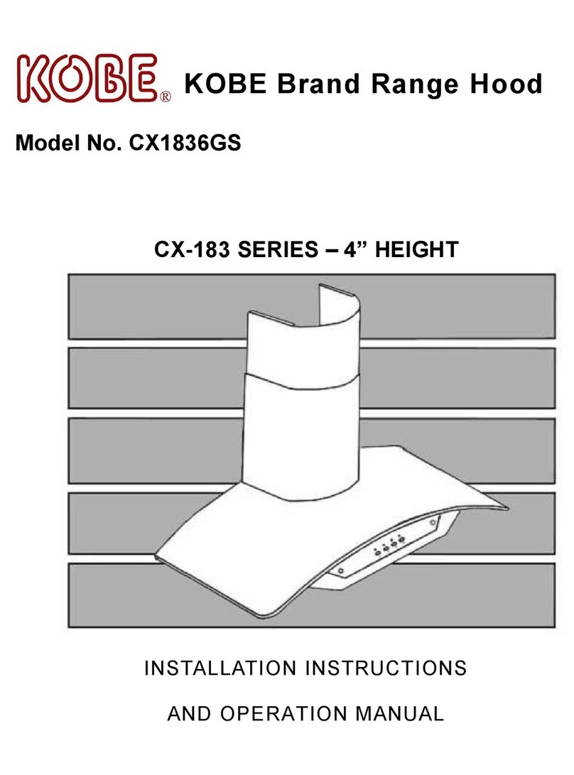 KOBE CX1836GS Troubleshooting guide KOBE CX1836GS Troubleshooting guide