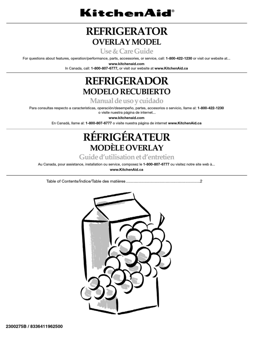 KitchenAid Architect Series II KURO24LSBX Use and care guide