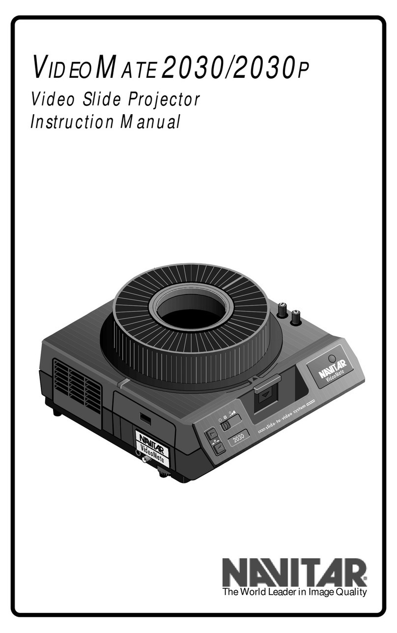 Navitar VIDEOMATE 2030P User manual