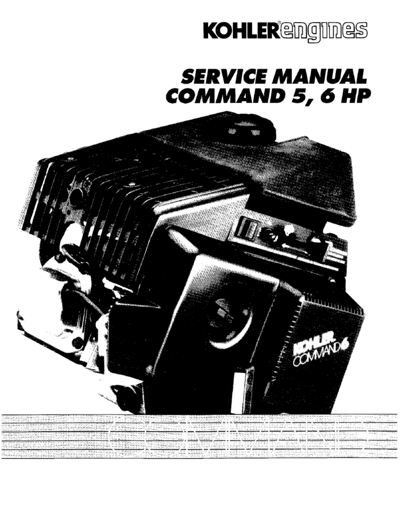 Kohler Command 6 HP User manual