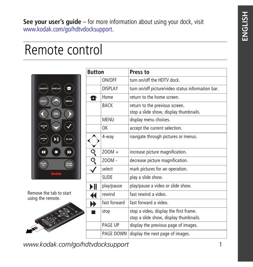 Kodak 2F6571 user guide