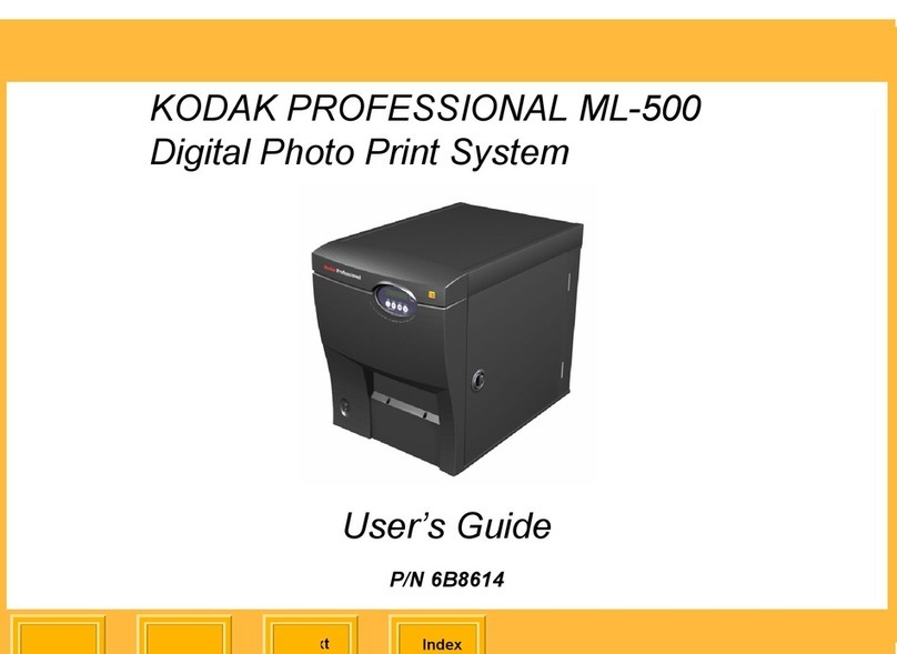 Kodak Professional  ML-500 user guide
