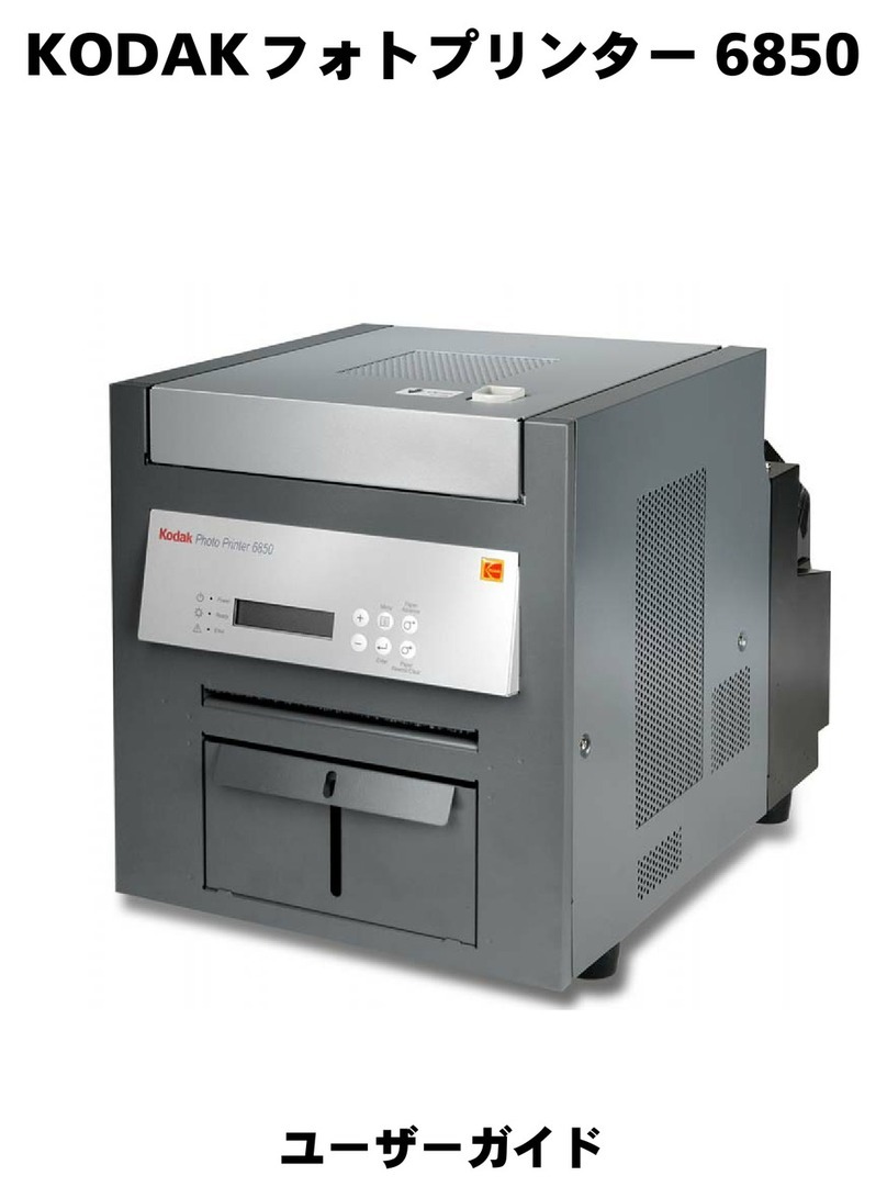 Kodak Photo Printer 6850 User manual
