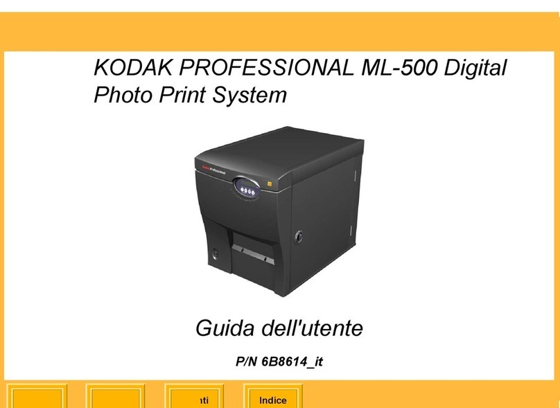 Kodak Professional  ML-500 Guida dell'utente