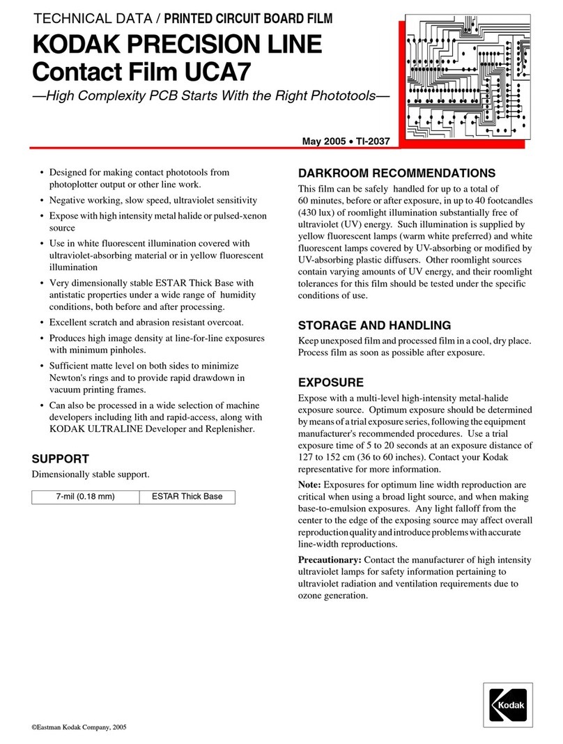 Kodak TI-2037 Instruction manual