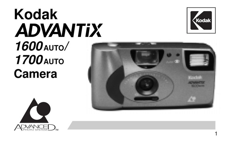 Kodak Advantix 1600 Auto User manual Kodak Advantix 1600 Auto User manual