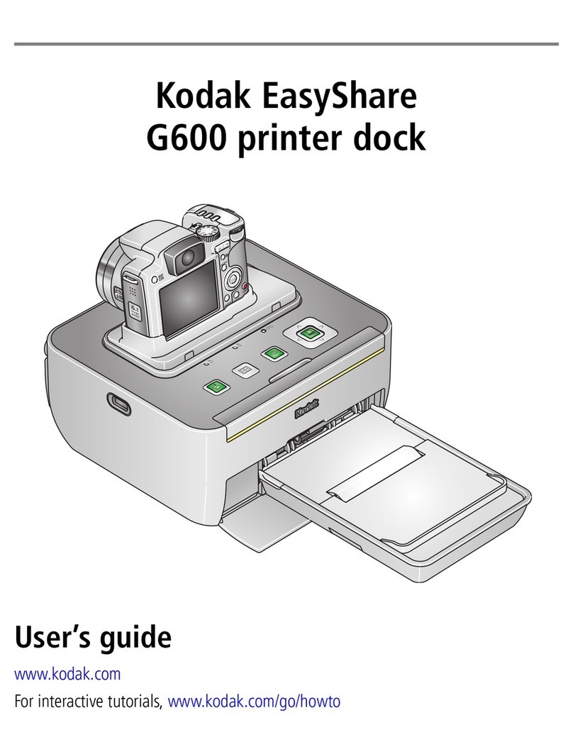Kodak EasyShare G600 User manual