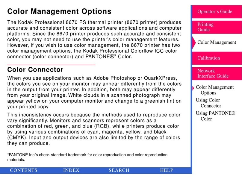 Kodak Printer User manual