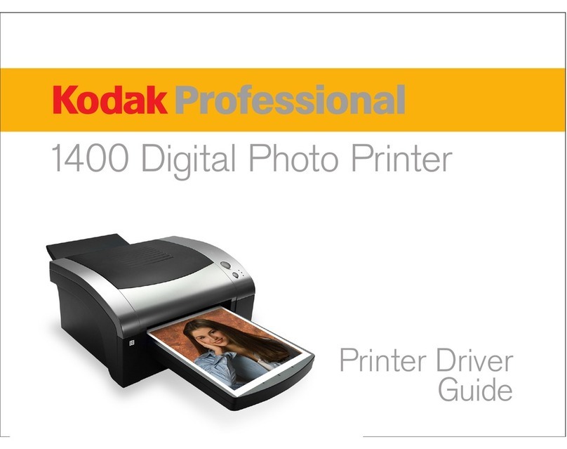 Kodak 1400 Installation and operation manual