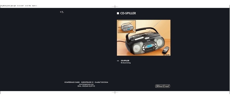 Silvercrest KH 2240 User manual