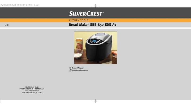 Kompernass SILVERCREST SBB 850 EDS A1 User manual