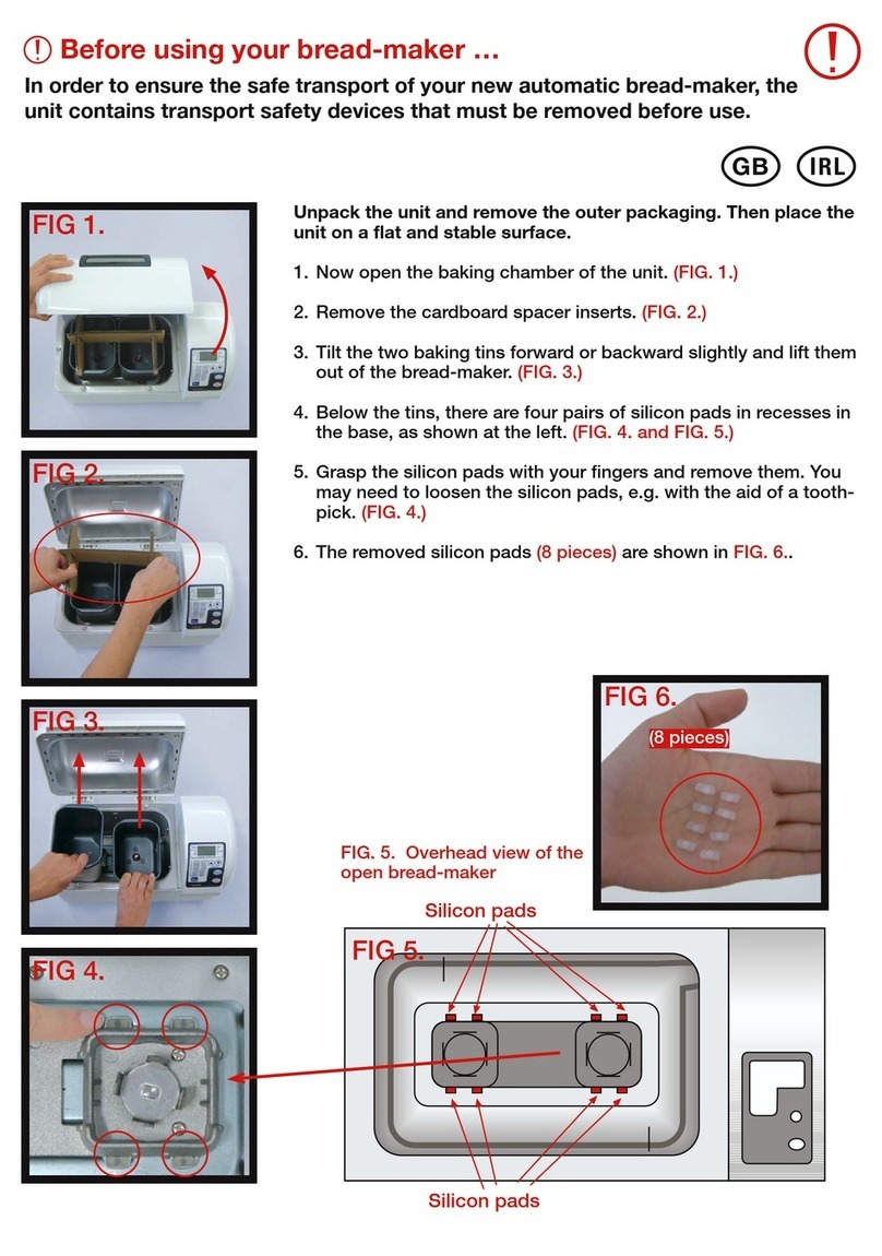 Bifinett kh 2230 operating manual
