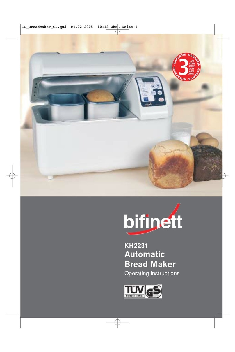 Bifinett KH 2231 operating instructions