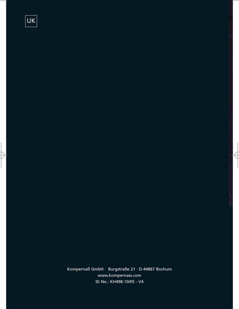 Kompernass bifinett KH 498 operating manual